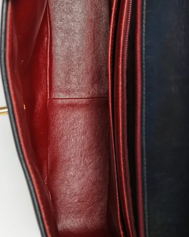 Chanel Chevron Top Handle Bag in Leather from A Retro Tale, photo 14 of 16