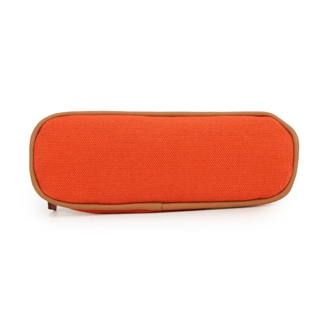 Hermès BolidePouch Orange・Feu Cotton100% Size Mini in Orange from GALLERY RARE, photo 3 of 10