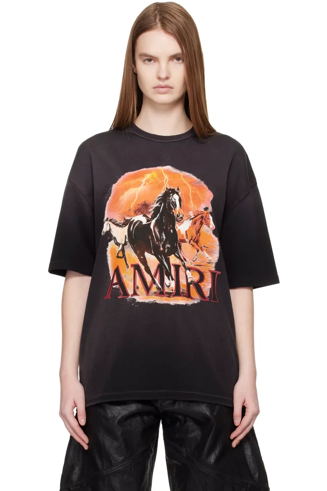 Black Plains Oversized T-shirt, image 1 of 1 from SSENSE