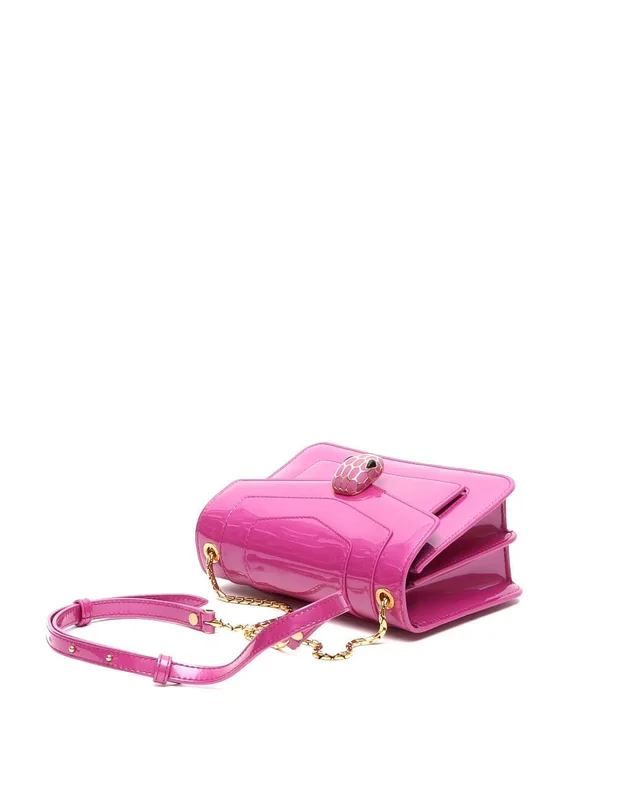 Bvlgari Patent Serpenti Forever Crossbody Bag in Patent leather from A Retro Tale, photo 4 of 10