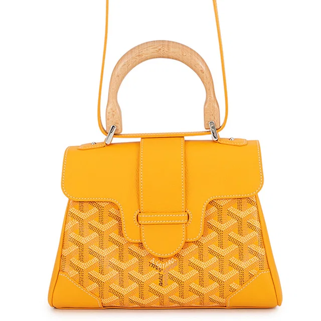 Goyard Saigon YellowSAIGONMINTY08CL08P PVC Leather Size Mini in Leather from GALLERY RARE