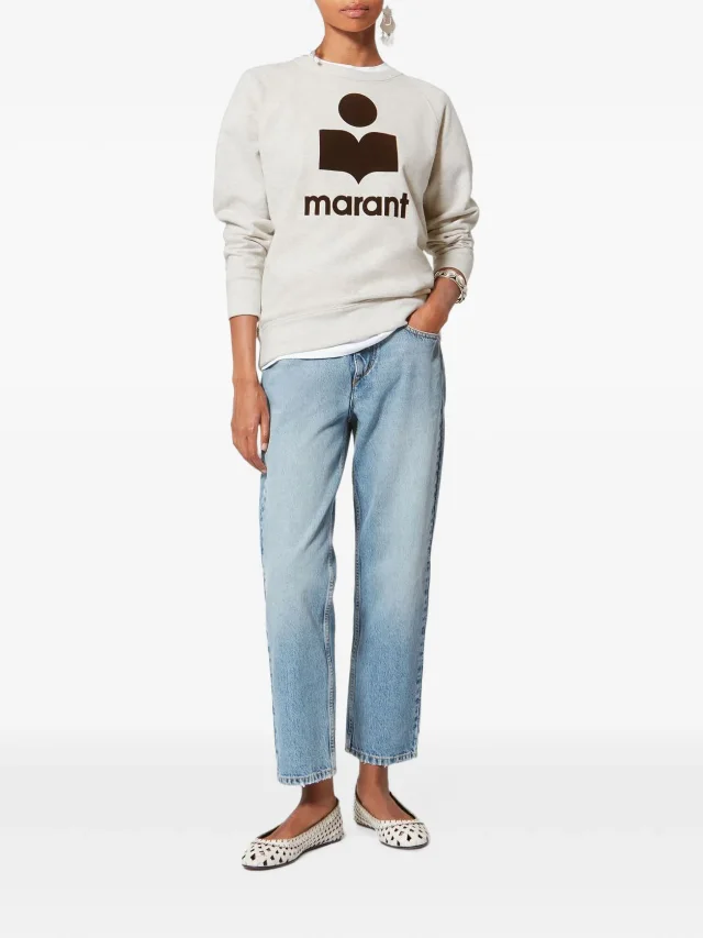 MARANT ÉTOILE Millyny logo-print sweatshirt, photo 2 of 2 from FARFETCH