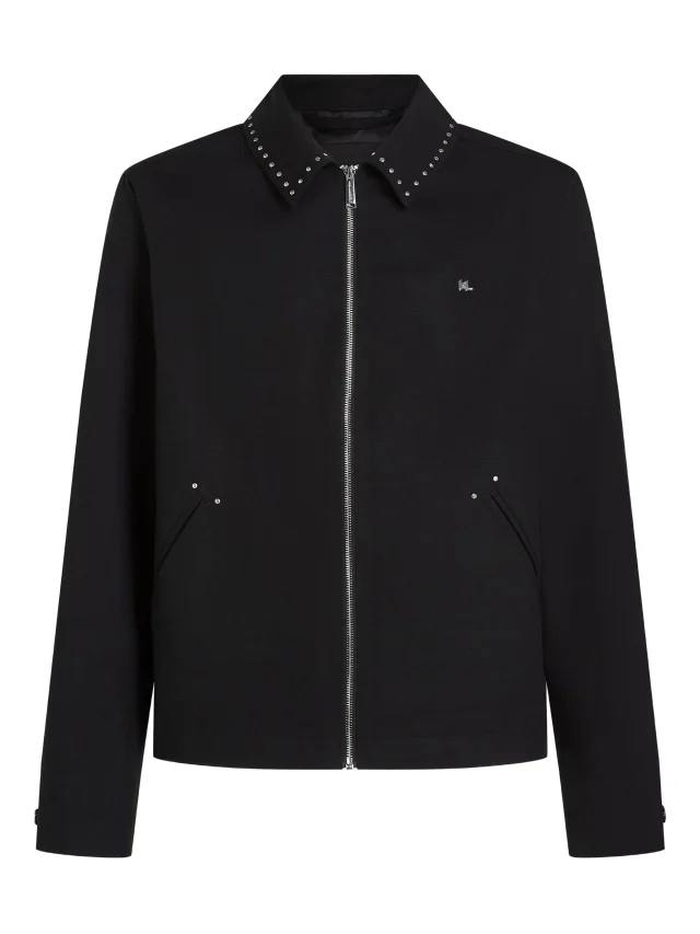 Karl Lagerfeld Karl DNA studded jacket, photo 2 of 2 from FARFETCH