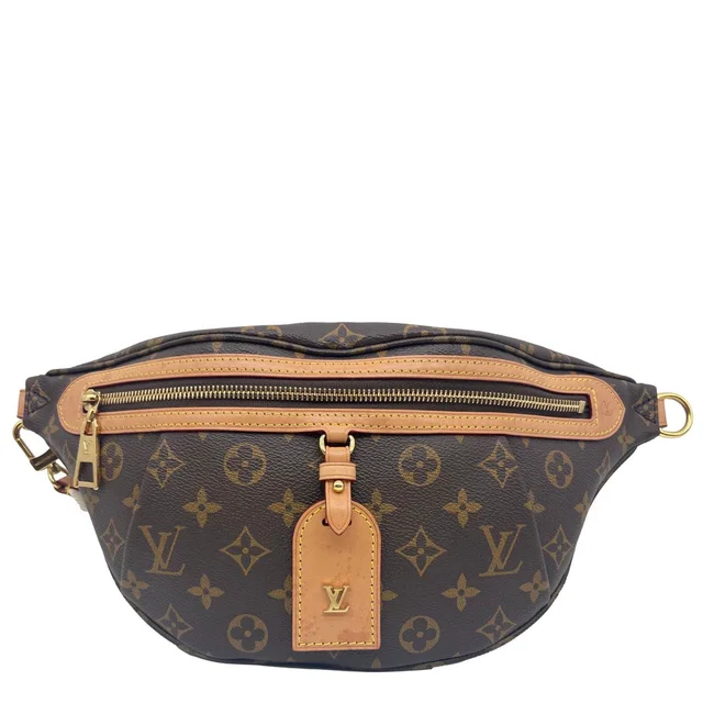 Louis Vuitton High Rise Monogram Canvas Bumbag Brown from Dallas Designer Handbags