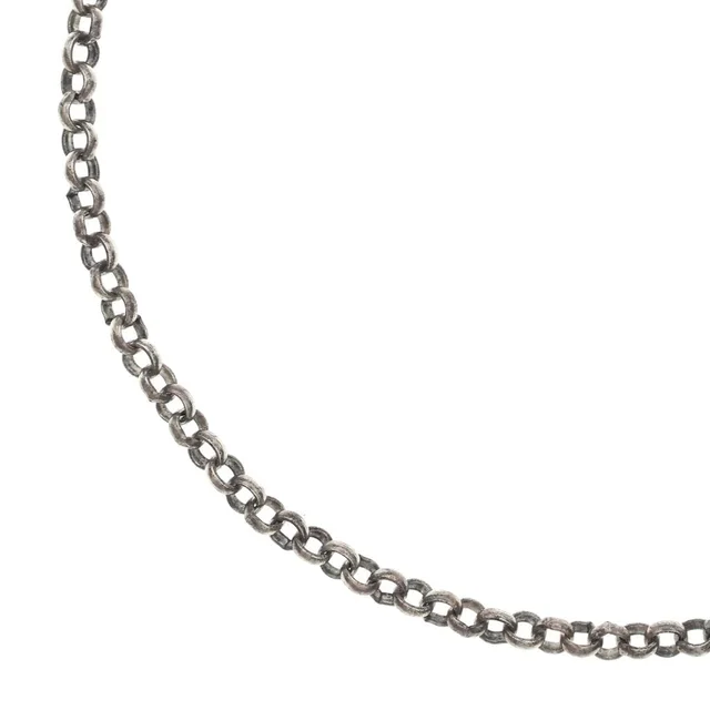 Chrome Hearts Neckchain Rollchain Necklace Silver in Silver from The Reluxe