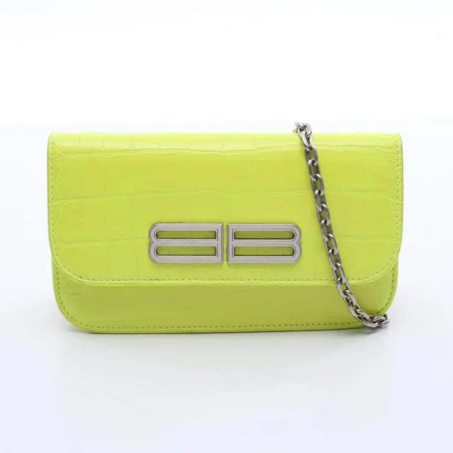 Balenciaga Gossip Leather Shoulder Bag in Leather from LuxUness