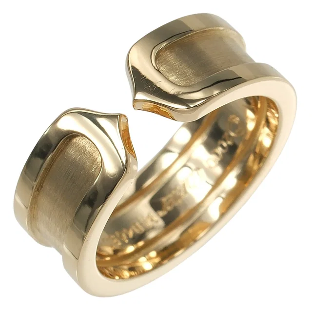Cartier 2C Au750 Ring Size 8 from LuxUness