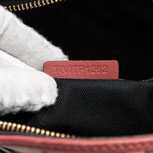 Burberry Haymarket Check Coated Canvas Chichester Crossbody in Beige Coated canvas from Designer Revival, photo 6 of 7