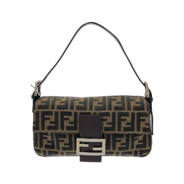 Fendi Vintage Baguette Shoulder Bag in Canvas from The Reluxe