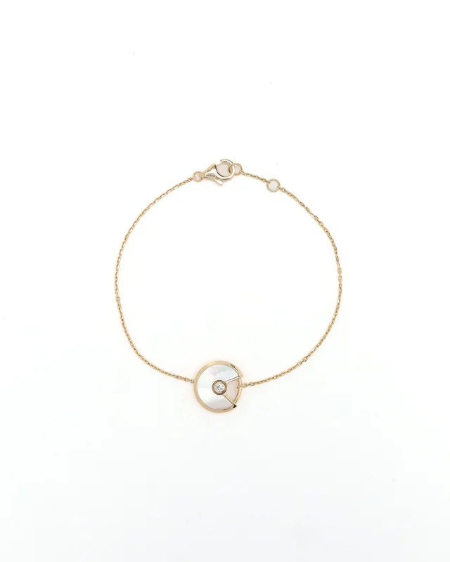 Amulette de Cartier Bracelets, 18kt Yellow Gold in Yellow Satin from A Retro Tale, photo 2 of 2