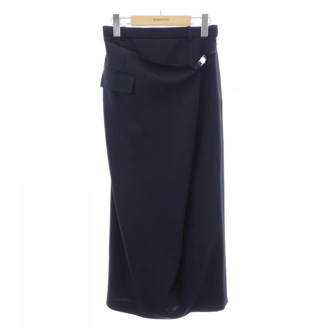 Hermès Skirt Navy in Navy from The Reluxe