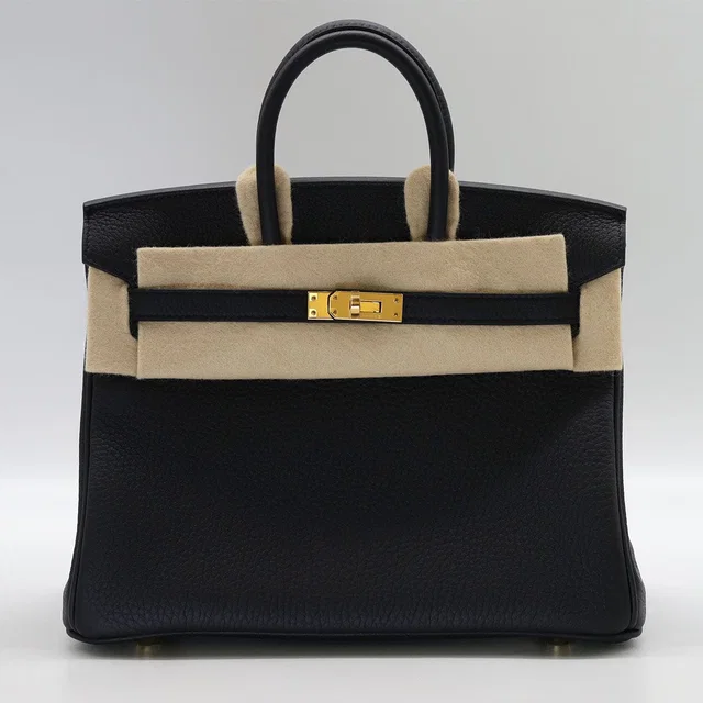 Hermès Birkin25 Black Togo GHW K in Black Togo leather from Luxury Promise