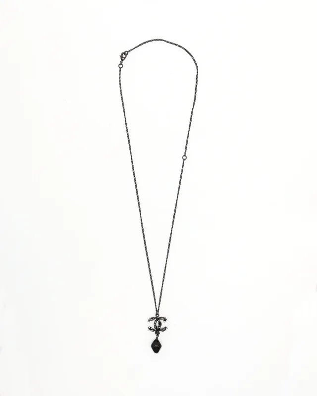 Chanel CC Rhinestone Necklace from A Retro Tale, photo 2 of 2
