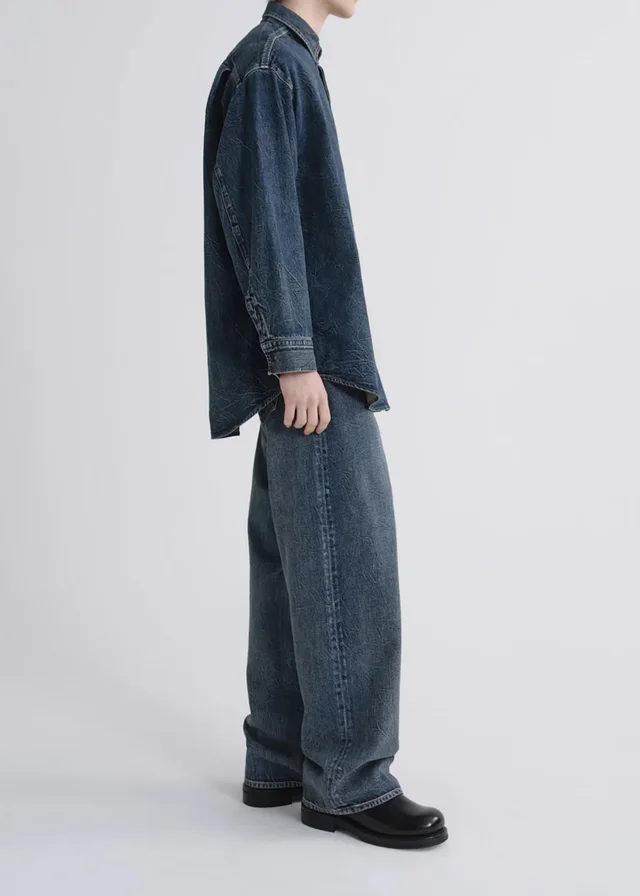 Agolde Oversized denim shirt, photo 6 of 8 from SENSER