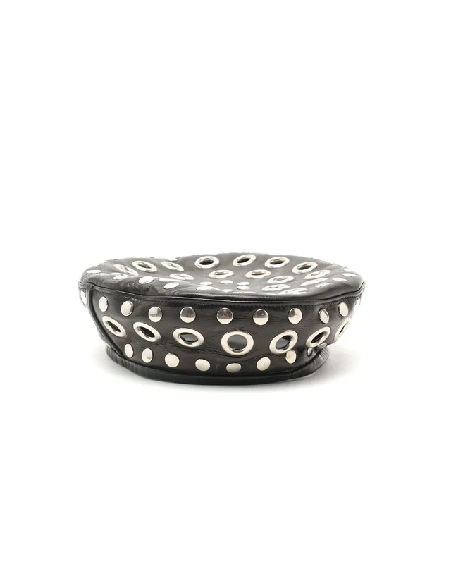 Gucci Embellished Beret, Size L in Leather from A Retro Tale, photo 3 of 6