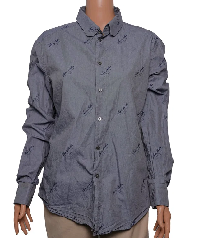 Louis Vuitton shirt for men Grey in Grey from Luxury Promise