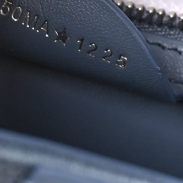 Dior Cotton Canvas Embroidered Les Fleurs Du Mal Saddle Bag Blue in Blue Canvas from FASHIONPHILE, photo 6 of 9