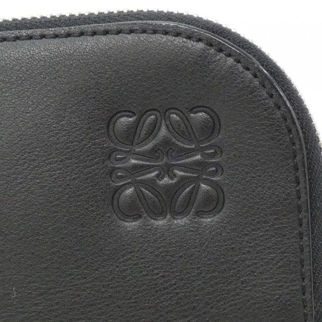 Loewe Hand bag in BLACK / SILVER metal fittings leather from KOMEHYO, photo 4 of 10