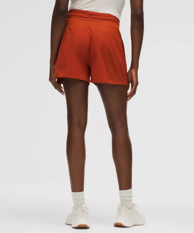 lululemon Dance Studio High-Rise Short 3.5" in Autumn Rust, photo 3 of 6 from lululemon