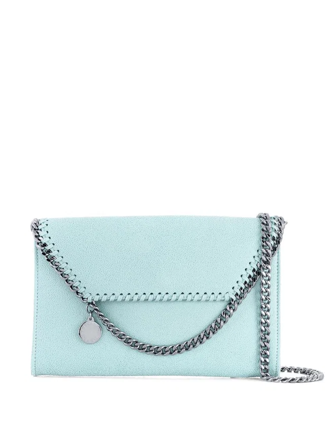 Stella McCartney Falabella Clutch — Blue in Blue from HEWI