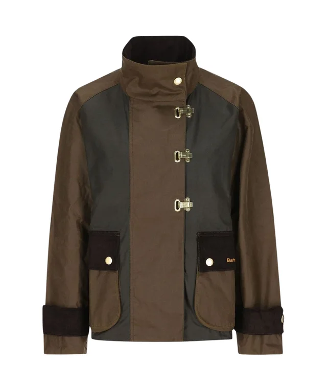 Barbour Hazelwood corduroy-trim lobster-claw jacket, photo 2 of 9 from SENSER