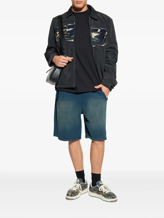 Diesel embroidered-patch padded jacket, photo 2 of 2 from FARFETCH