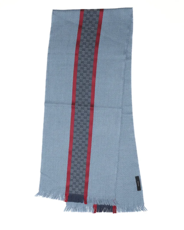 Gucci GG Wool Scarf in Wool from A Retro Tale, photo 2 of 3