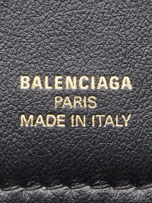 Balenciaga Leather Slim Envelope Wallet in Black Calfskin from Yoogis, photo 5 of 9