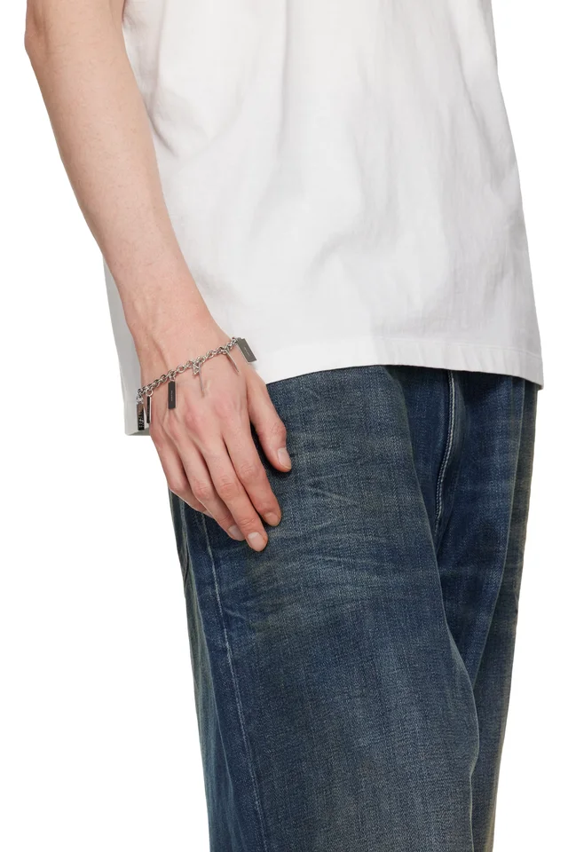 MM6 Maison Margiela Numeric Charm Bracelet, photo 3 of 3 from SSENSE