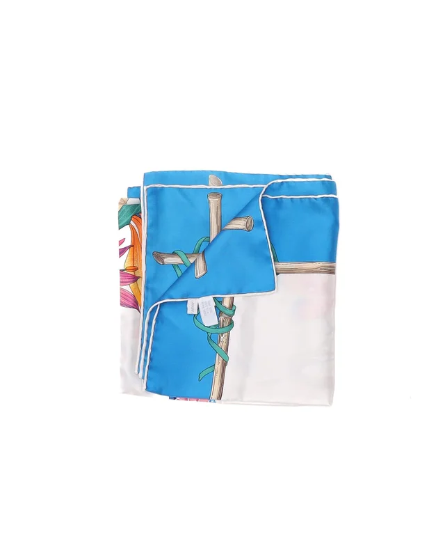Dior 90 Floral Silk Scarf in Silk from A Retro Tale, photo 3 of 3