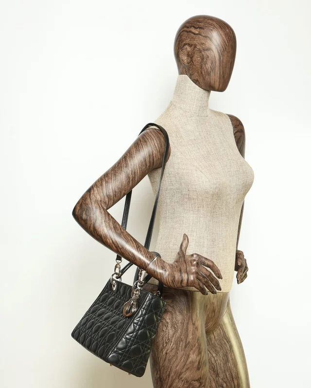 Medium Lady Dior Bag in Leather from A Retro Tale, photo 8 of 10