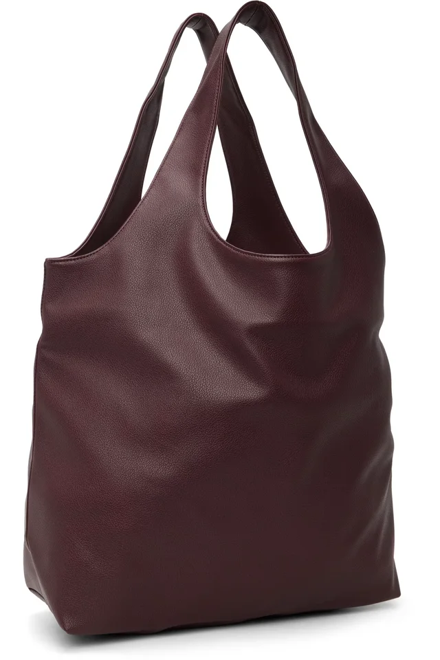 A.P.C. Burgundy Ninon Tote, photo 3 of 4 from SSENSE