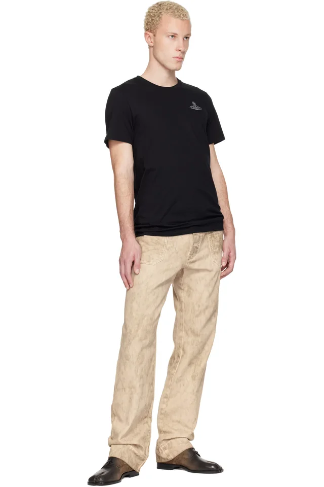 Vivienne Westwood Two-Pack Black Cotton Jersey T-shirts, photo 4 of 4 from SSENSE