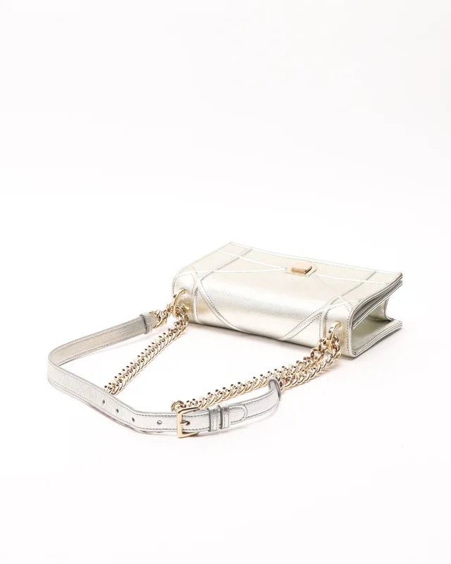Dior Cannage Diorama Metallic Bag in Leather from A Retro Tale, photo 5 of 10