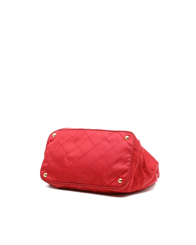 Prada Tessuto Quilted Chain Bag in Nylon from A Retro Tale, photo 5 of 10