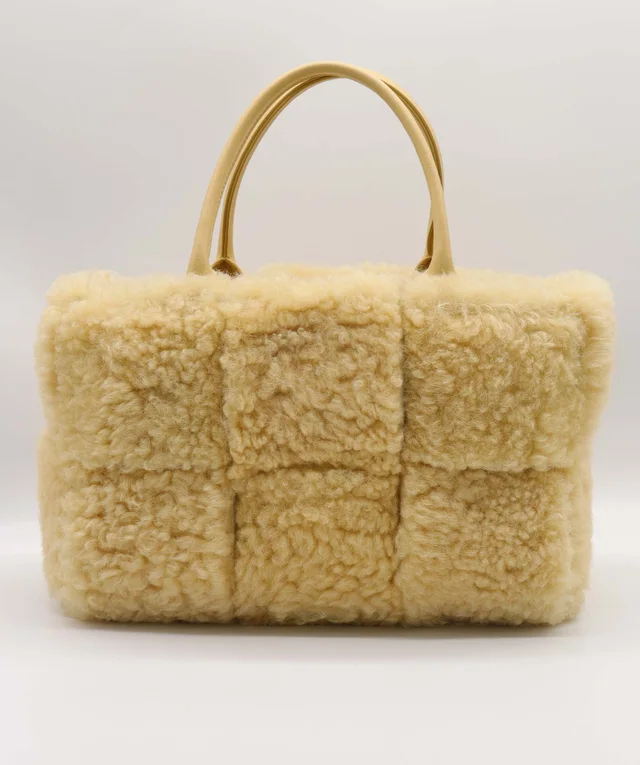 Bottega Veneta Arco Tote Bag Yellow in Yellow from Luxury Promise, photo 4 of 8