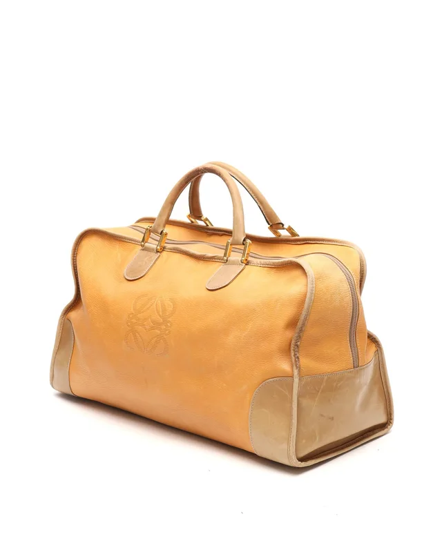 Loewe Amazona Boston Bag in Leather from A Retro Tale, photo 2 of 9