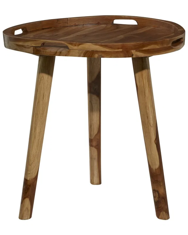 Peyton Lane Teak Wood Contemporary Accent Table, image 1 of 1 from Rue La La
