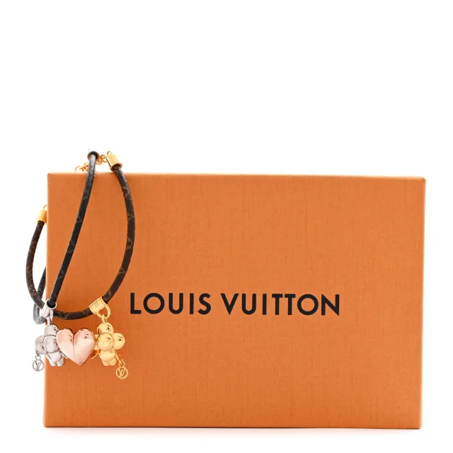 Louis Vuitton Monogram Vivienne Amour Bracelet Set in Canvas from FASHIONPHILE, photo 7 of 7
