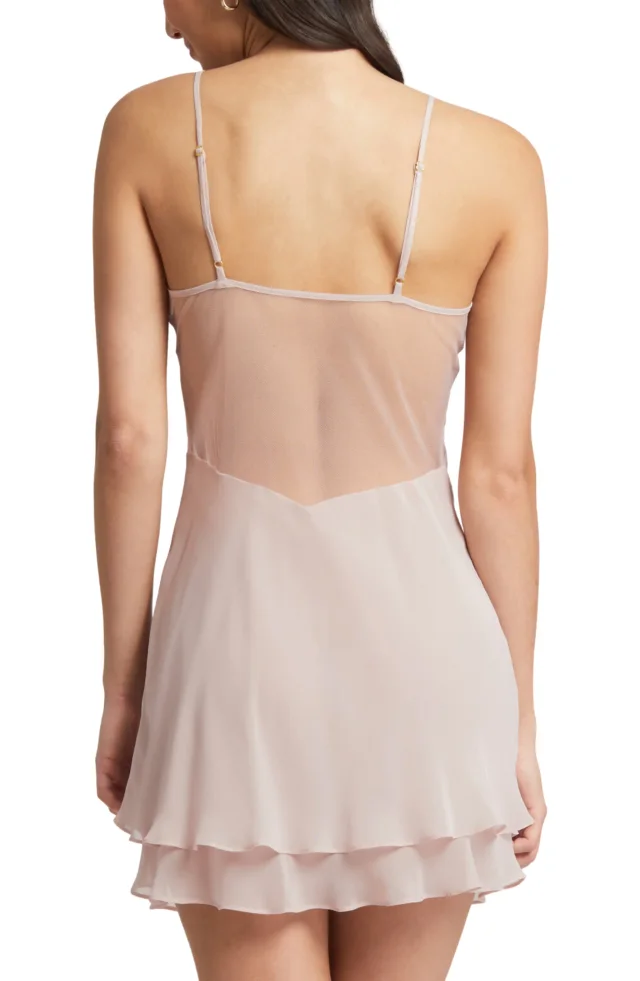 Rya Collection Stunning Floral Chemise in Pink, photo 2 of 5 from Nordstrom Rack