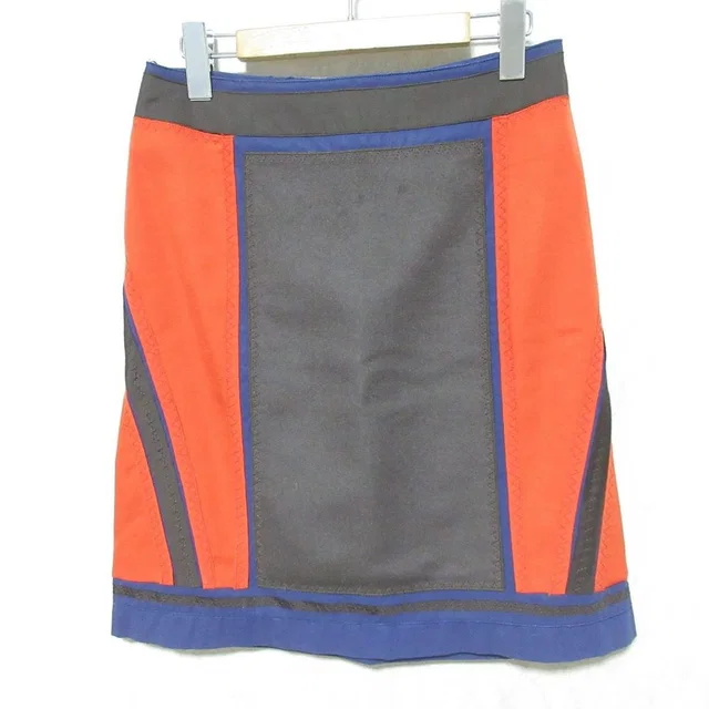 Bottega Veneta Patchwork Color Block Skirt from LuxUness