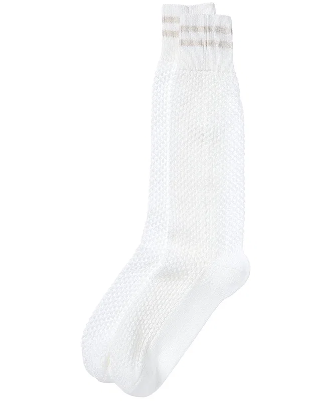 Brunello Cucinelli Two-Tone Socks, image 1 of 1 from Gilt