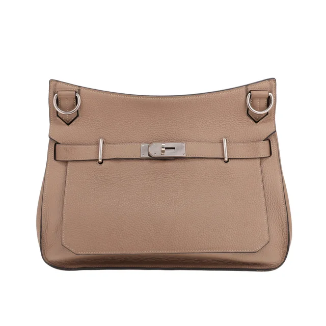 Hermès Jypsiere 34 cm shoulder bag in Grey Togo leather from Collector Square, photo 2 of 5