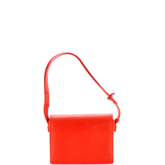 Delvaux Madame Shoulder Bag Leather PM in red Leather from Rebag, photo 3 of 8