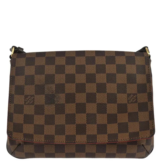 Louis Vuitton 2007 Damier Musette Tango Long Shoulder Bag N51301 in Canvas from AMORE Vintage Tokyo
