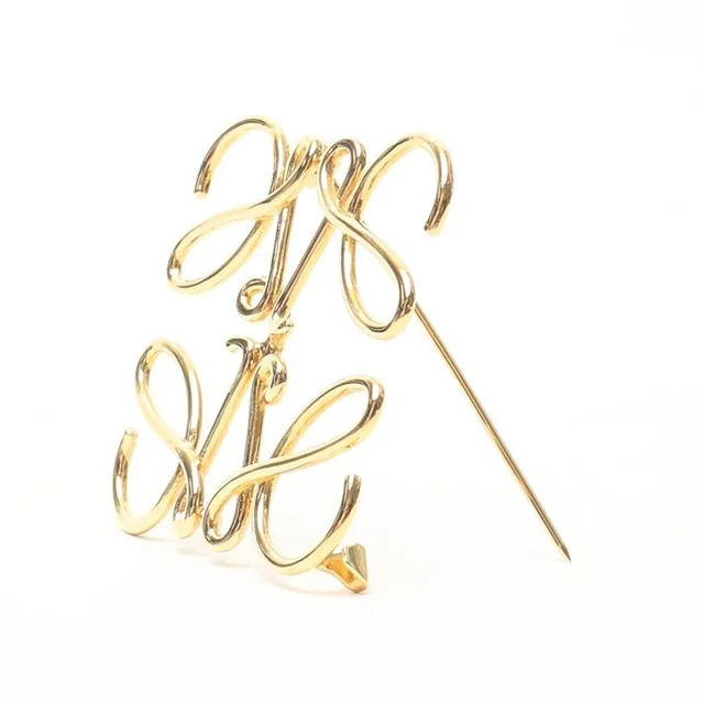 Loewe Anagram Brooch from A Retro Tale, photo 2 of 4