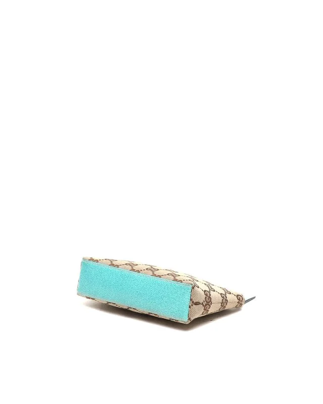 Gucci GG Canvas Leather Pouch in Canvas from A Retro Tale, photo 5 of 8