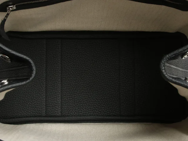 Hermès Garden Party 30 in Black Leather from Ann's Fabulous Finds, photo 9 of 10