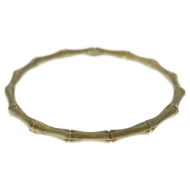 Chanel Bamboo Bracelet Bangle Gold in Gold from The Reluxe