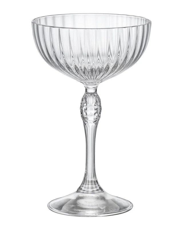 Bormioli Rocco America '20s Set of Four 8oz Cocktail Coupe Glasses, image 1 of 1 from Rue La La